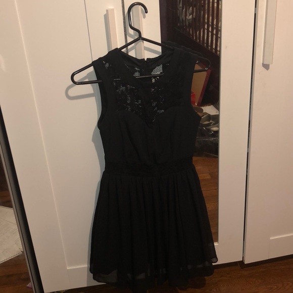 Black Mini Dress - Picture 1 of 3